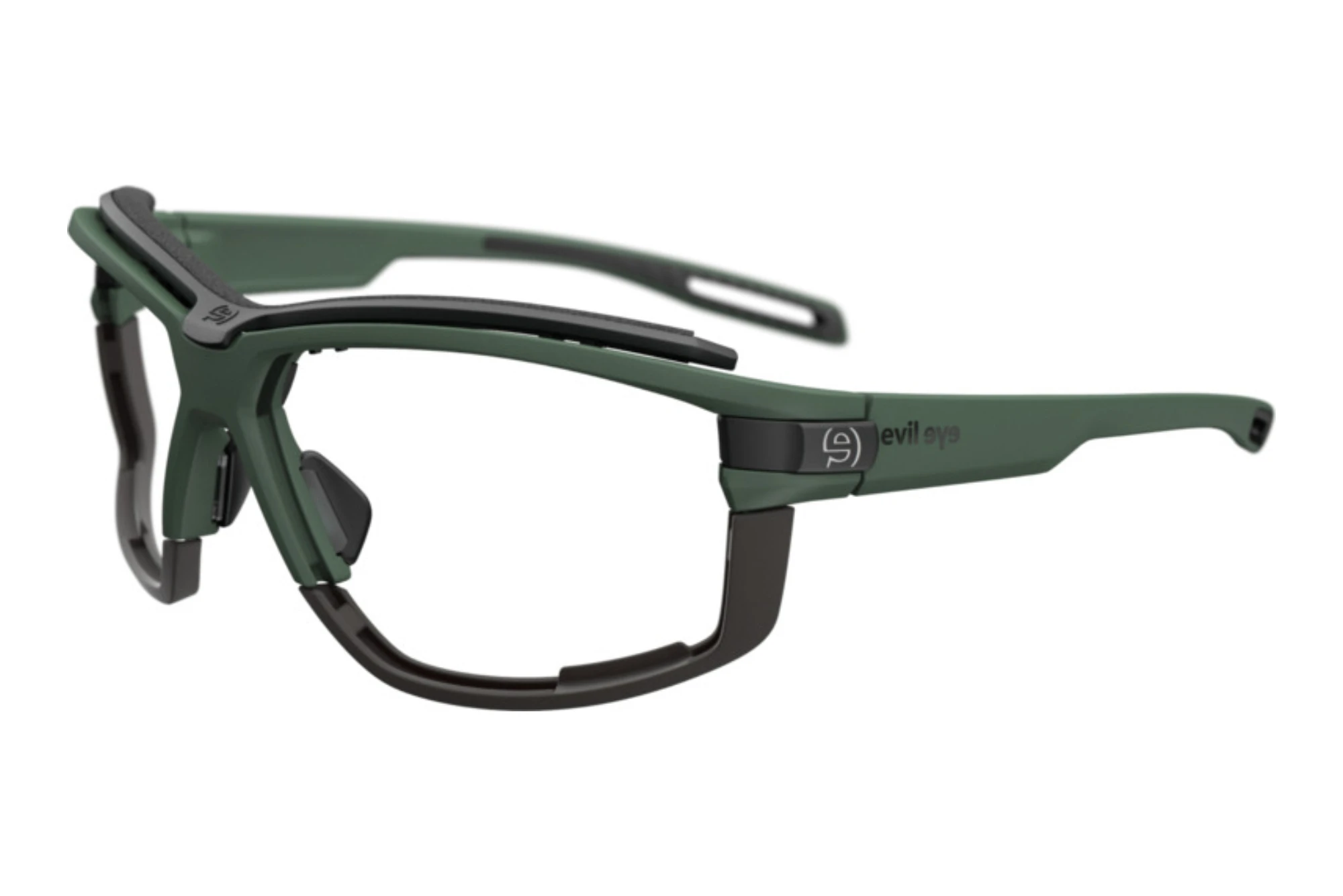 evil eye   E049 5500 dark green m/LST grey sil
