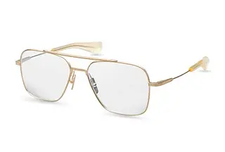 DITA DTX-111 07 BRUSHED WHITE GOLD - CLEAR