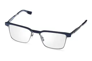 DITA DTX-137 02A MATTE NAVY - ANTIQUE SILVER