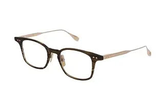 DITA DTX-149 02A TIMBER BROWN - WHITE GOLD