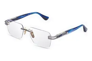 DITA DTX-154 02A ANTIQUE SILVER BLUE SWIRL