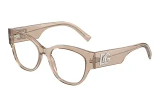 Dolce & Gabbana DG3377 3432 Transparent Camel