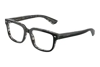Dolce & Gabbana DG3380 3403 Black On Grey Havana