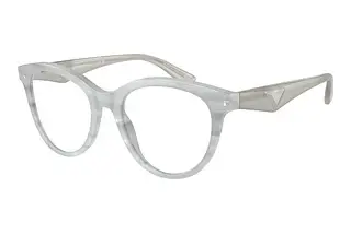 Emporio Armani EA3236 6114 Shiny Striped Grey