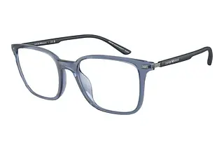 Emporio Armani EA3242U 6108 Shiny Transparent Blue