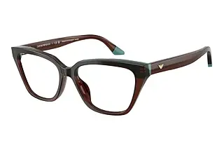 Emporio Armani EA3270U 6318 Transparent Brown/Teal