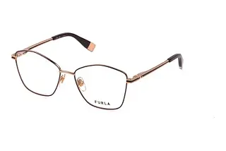 Furla VFU725 0367 SHINY ROSE GOLD WITH BROWN PARTS