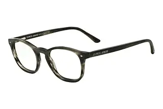 Giorgio Armani AR7074 5403 Striped Matte Grey