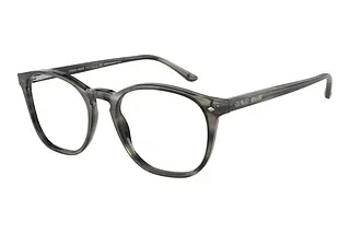 Giorgio Armani AR7074 5877 Bio Striped Grey Havana