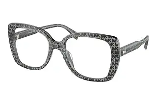 Michael Kors MK4104U 3958 Black Mk Logo Glitter