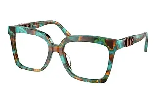 Michael Kors MK4119U 4000 Teal Graphic Tortoise