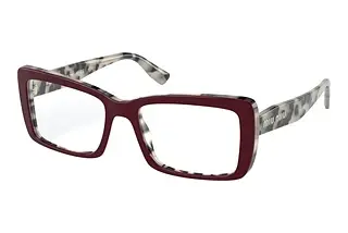 Miu Miu MU 03SV 03E1O1 Beige Havana Top Bordeaux