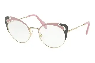 Miu Miu MU 50RV M1R1O1 Pale Gold/Alabaster/Grey