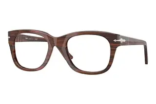 Persol PO3372V 1223 Striped Burgundy