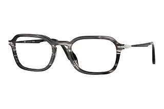 Persol PO3381V 1238 Striped Black & Grey