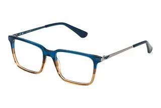 Police VK142 01BA BLUE+SHINY BROWN