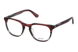 Police VPLL70 0AH7 SHINY BORDEAUX GRAD.BROWN