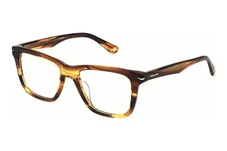 Police VPLN19 09N3 SHINY STRIPED BROWN