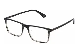 Police VPLQ68 01EX SHINY STRIPED GREY