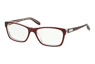 Ralph RA7039 1081 Shiny Transparent Red On Crystal