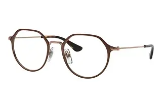 Ray-Ban Kids RY1058 4092 Brown On Rose Gold