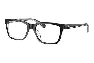 Ray-Ban Kids RY1536 3529 Black On Transparent