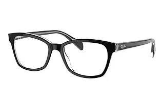 Ray-Ban Kids RY1591 3529 Black On Transparent