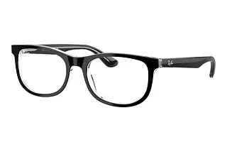 Ray-Ban Kids RY1642 3529 Black On Transparent