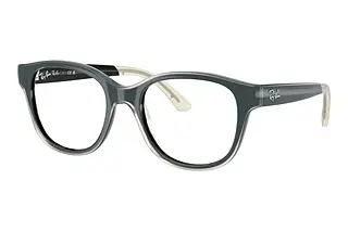 Ray-Ban Kids RY1950 7202 Black On Transparent