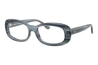 Ray-Ban RX2221V 8456 Striped Blue