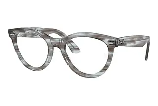 Ray-Ban RX2241V 8361 Striped Transparent Blue