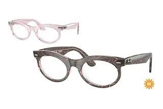 Ray-Ban RX2242V 8292 Photo Waves Purple