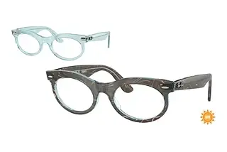 Ray-Ban RX2242V 8293 Photo Waves Azure
