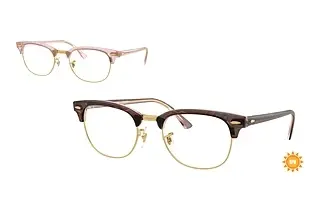Ray-Ban RX5154 8292 Photo Waves Purple