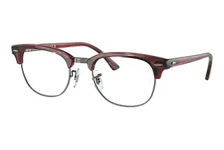 Ray-Ban RX5154 8376 Striped Red