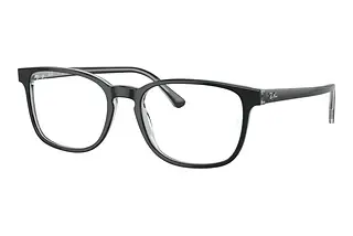 Ray-Ban RX5418 8367 Dark Grey On Transparent Grey