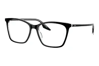 Ray-Ban RX5422 2034 Black On Transparent