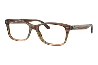 Ray-Ban RX5428 8255 Striped Brown & Green