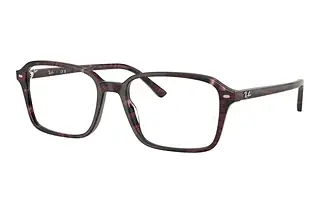 Ray-Ban RX5431 8393 Transparent Fantasy Violet & Red