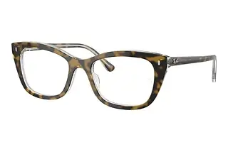 Ray-Ban RX5433 5082 Havana On Transparent