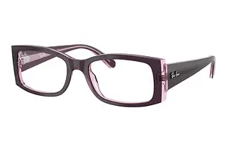 Ray-Ban RX5434 8364 Violet On Transparent Pink