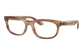 Ray-Ban RX5489 8399 Striped Brown
