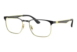 Ray-Ban RX6363 2890 Black On Gold