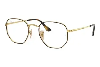 Ray-Ban RX6448 2945 Havana On Gold