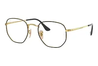 Ray-Ban RX6448 2991 Black On Gold
