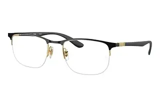 Ray-Ban RX6513 2890 Black On Gold