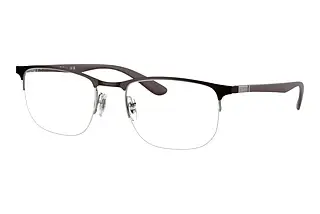 Ray-Ban RX6513 3162 Brown On Gunmetal