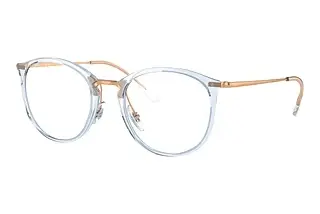 Ray-Ban RX7140 8336 Transparent Light Blue