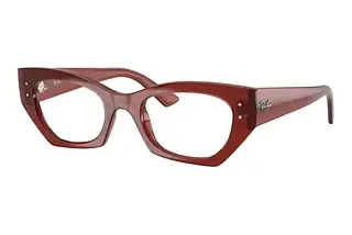 Ray-Ban RX7330 8436 Shiny Rusty Brown