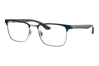 Ray-Ban RX8421 3124 Blue On Gunmetal